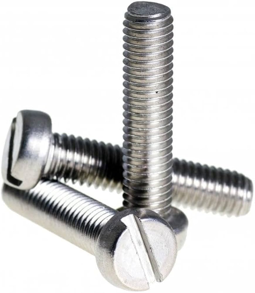 Stainless Steel Cheese Head Slotted Screw